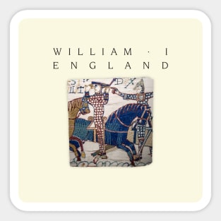 William I - England Sticker